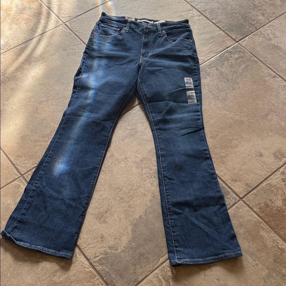 Levi's Dark Blue Flare Jeans